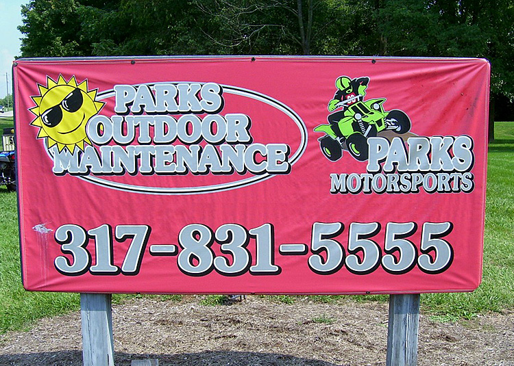 05 Parks Motorsports Sign